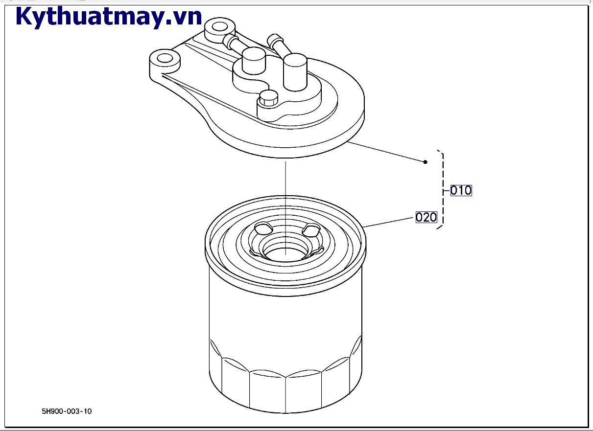 Của bộ lọc nhiên liệu ( Những bộ phận cấu thành)